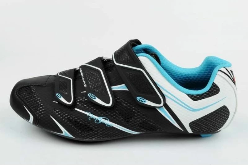 Superge za kolesarjenje Northwave, moške, bele s črno in modro