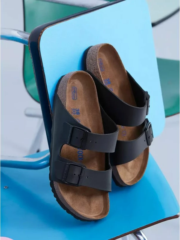 Sandali Birkenstock, unisex, črni