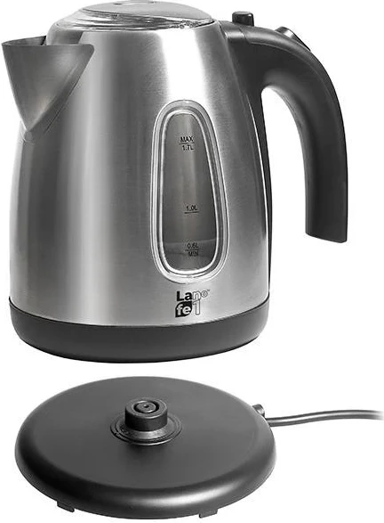 Električni čajnik 1,7 L 2200 W, srebrn — Lafe CEG003