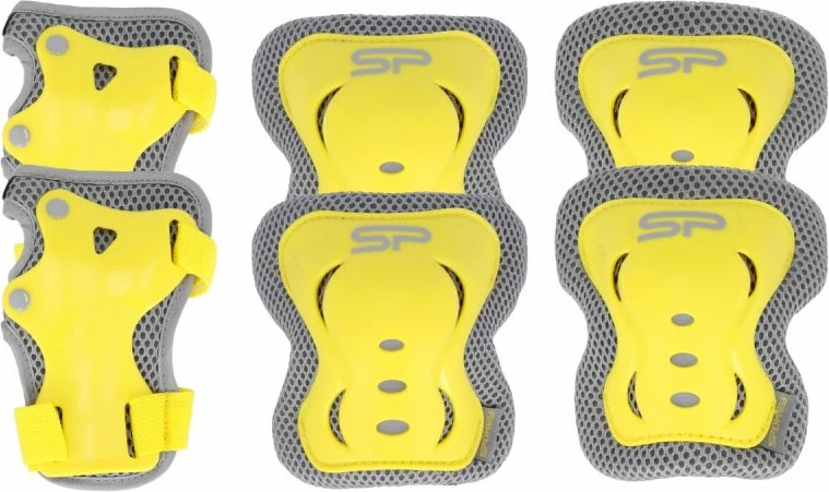 Zaščitni komplet za otroke Spokey Shield Jr, oranžen