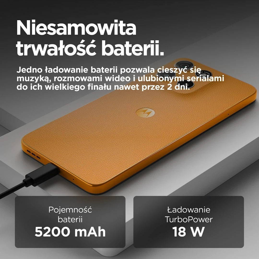 Pametni telefon Motorola moto g15, 6,72", Dual SIM, Android 15, 4G, 8 GB RAM, 128 GB, oranžen