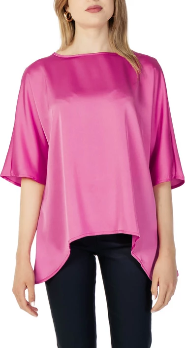 Bluza Sandro Ferrone, rožnata