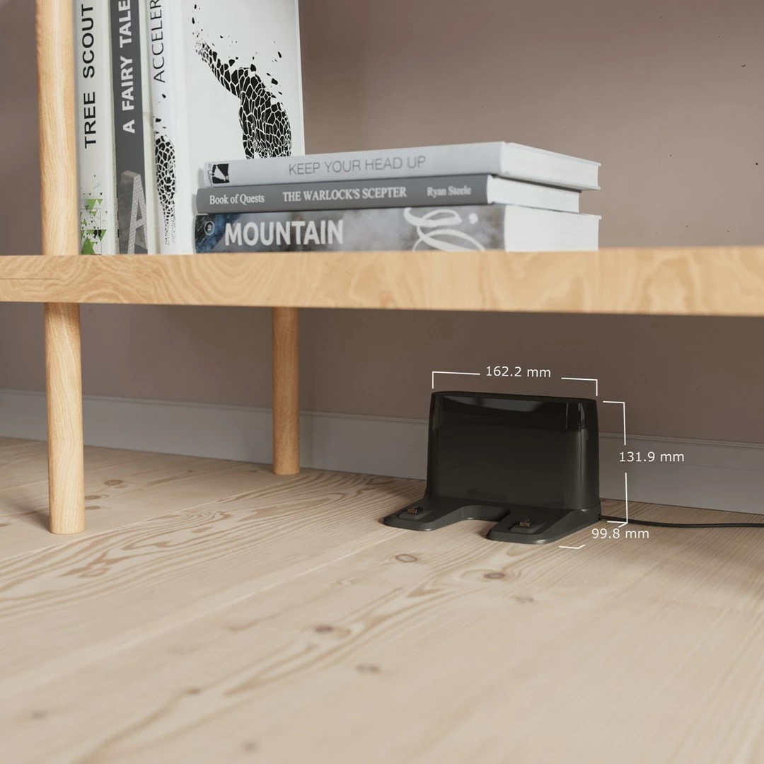 Robotski sesalnik Electrolux ER61UW1DG, 0,22 L, brez vrečke, črn