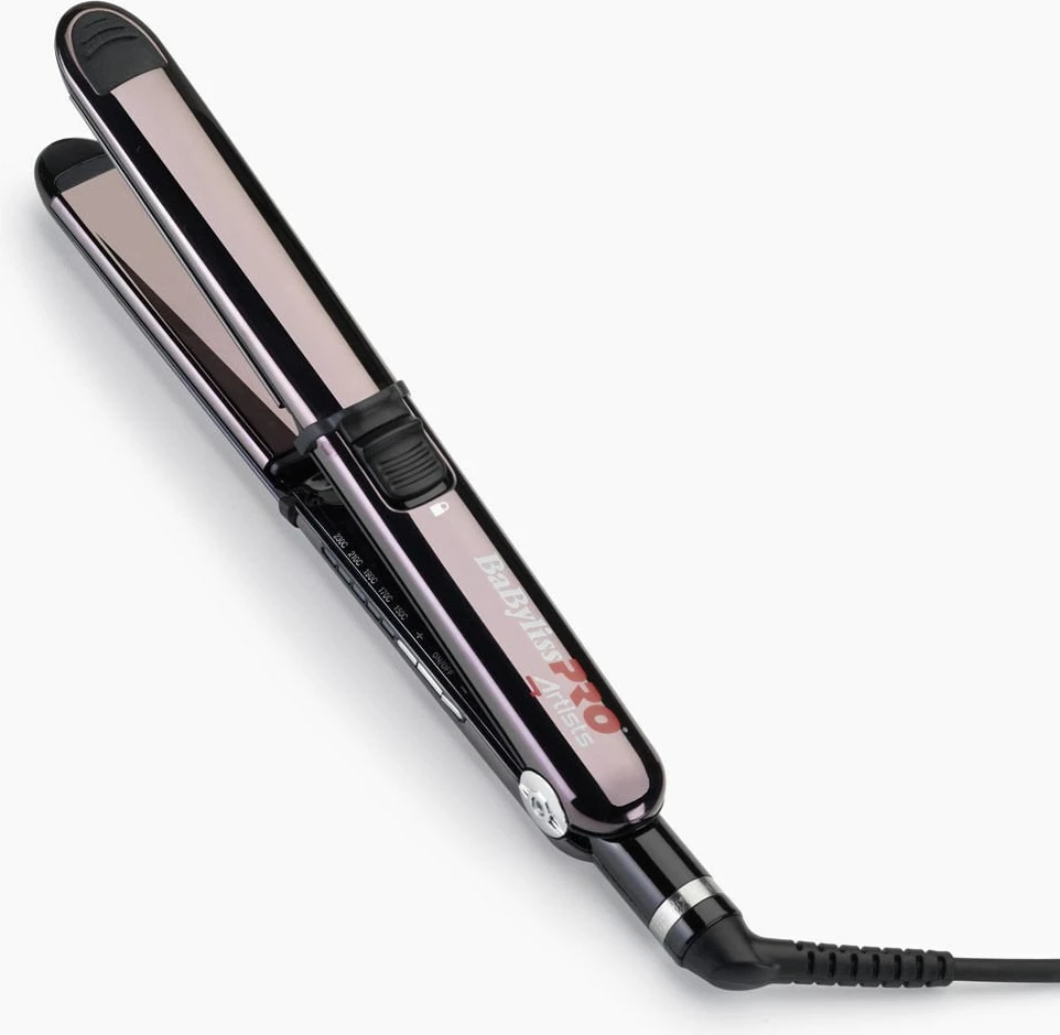 Likalnik za ravnanje las Babyliss BAB3500E, 5 stopenj temperature, keramičen, rožnat