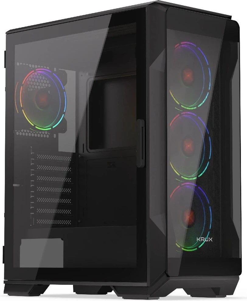 Ohišje KRUX HEKO (KRXD001), črno