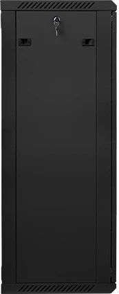 Kaseta RACK 19 palcev z vrati iz stekla Lanberg WF01-6427-10B, črna