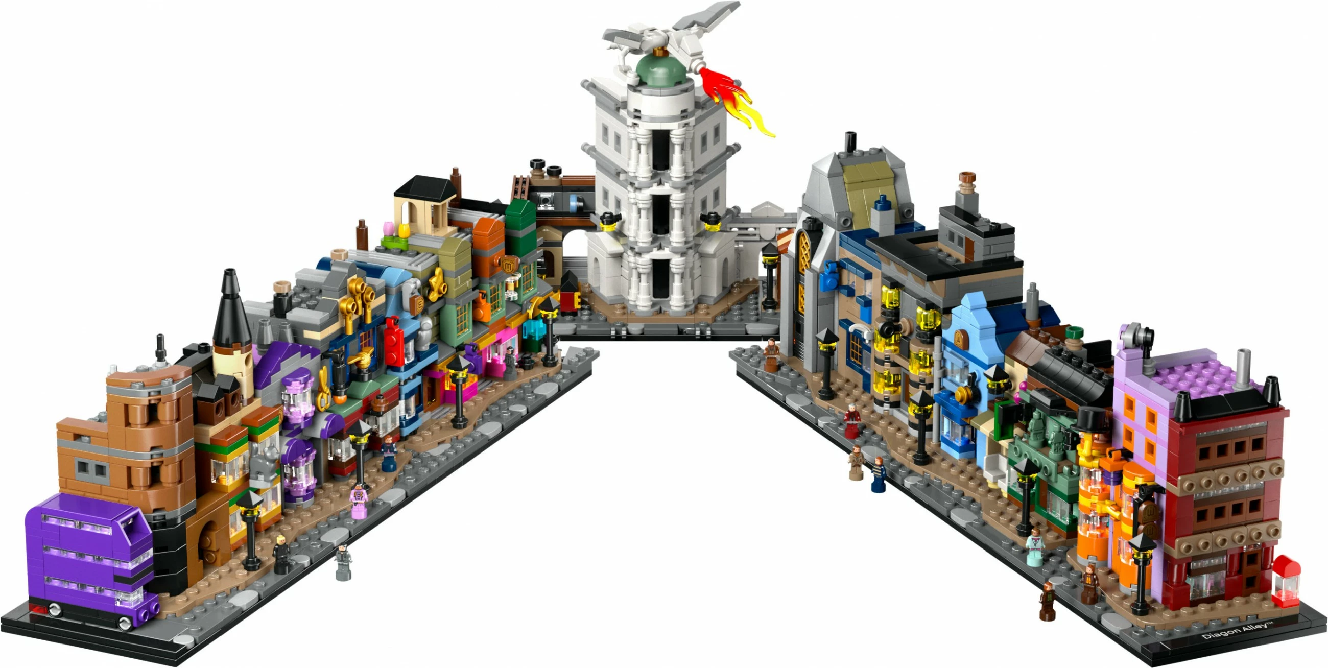 Set za sestavljanje Die Zauberläden der Winkelgasse LEGO Harry Potter, večbarven