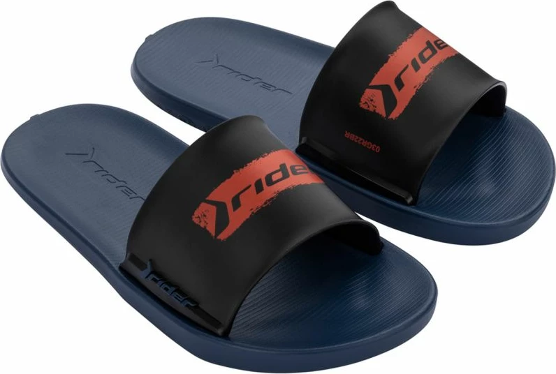 Otroške natikače Rider, črno-rdeče