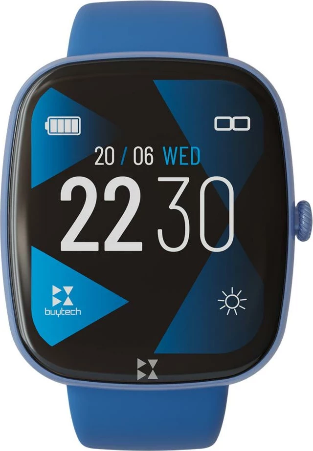 Pametna ura Techmade BuyTechBY Gamma, 1,89", modra