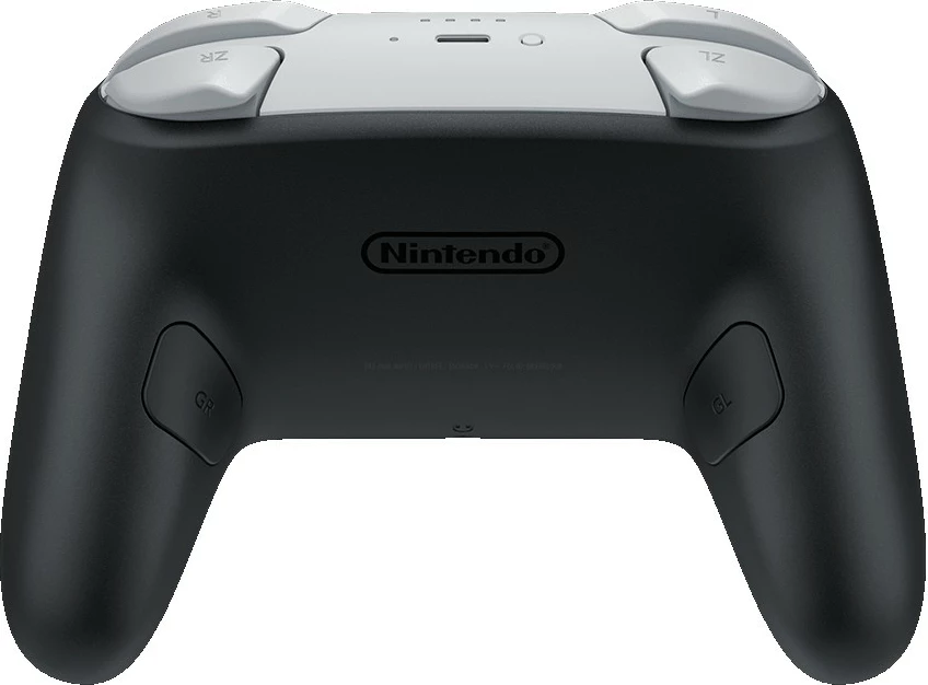 Brezžični igralni kontroler Nintendo Switch 2 Pro, 40 ur baterije, črn