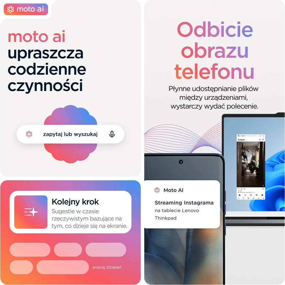 Pametni telefon Motorola edge 60, 6,67", 12 GB RAM, 256 GB, 5G, modra