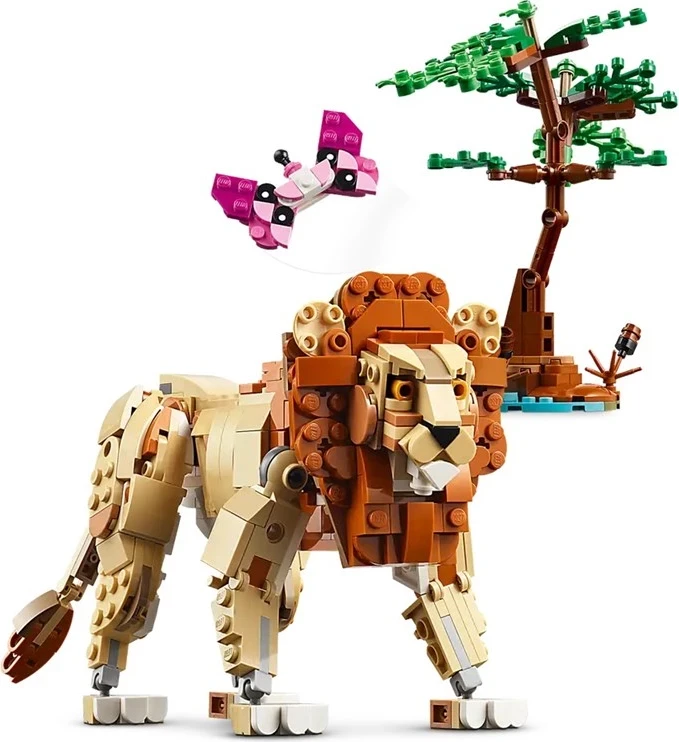 Komplet 3 v 1 LEGO Creator 31150 Wild Safari Animals