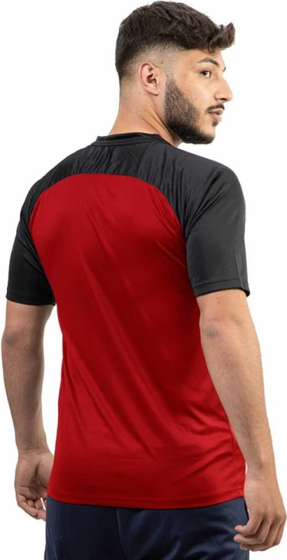 Dres za nogomet Givova Capo MC MAC03 1210, moški, črno-rdeč