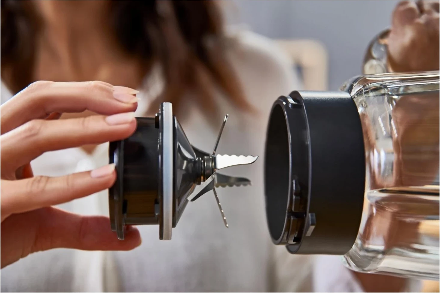 Blender Perfect Mix+ BL811D38, 1,5 L, 1200 W, srebrn (Tefal)