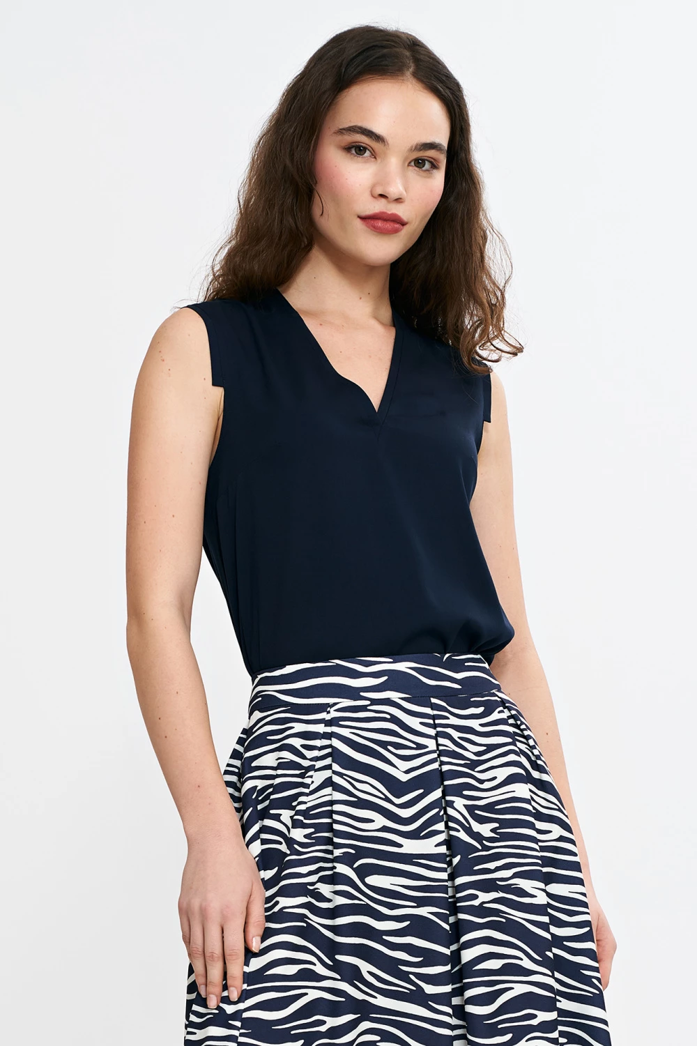 Bluza 210075 Nife, mornarsko modra