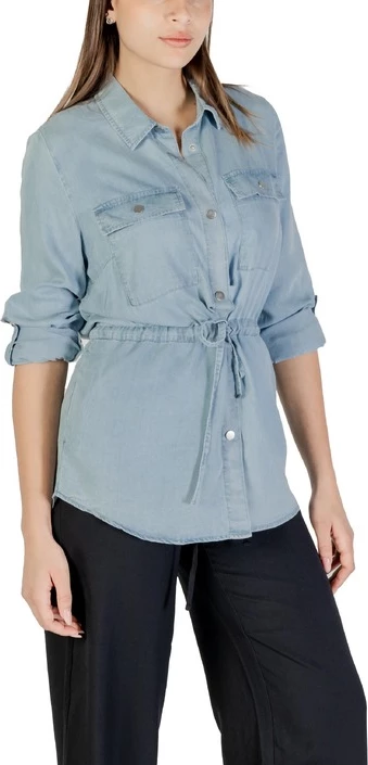 Bluza, svetlo modra, Only, ženske