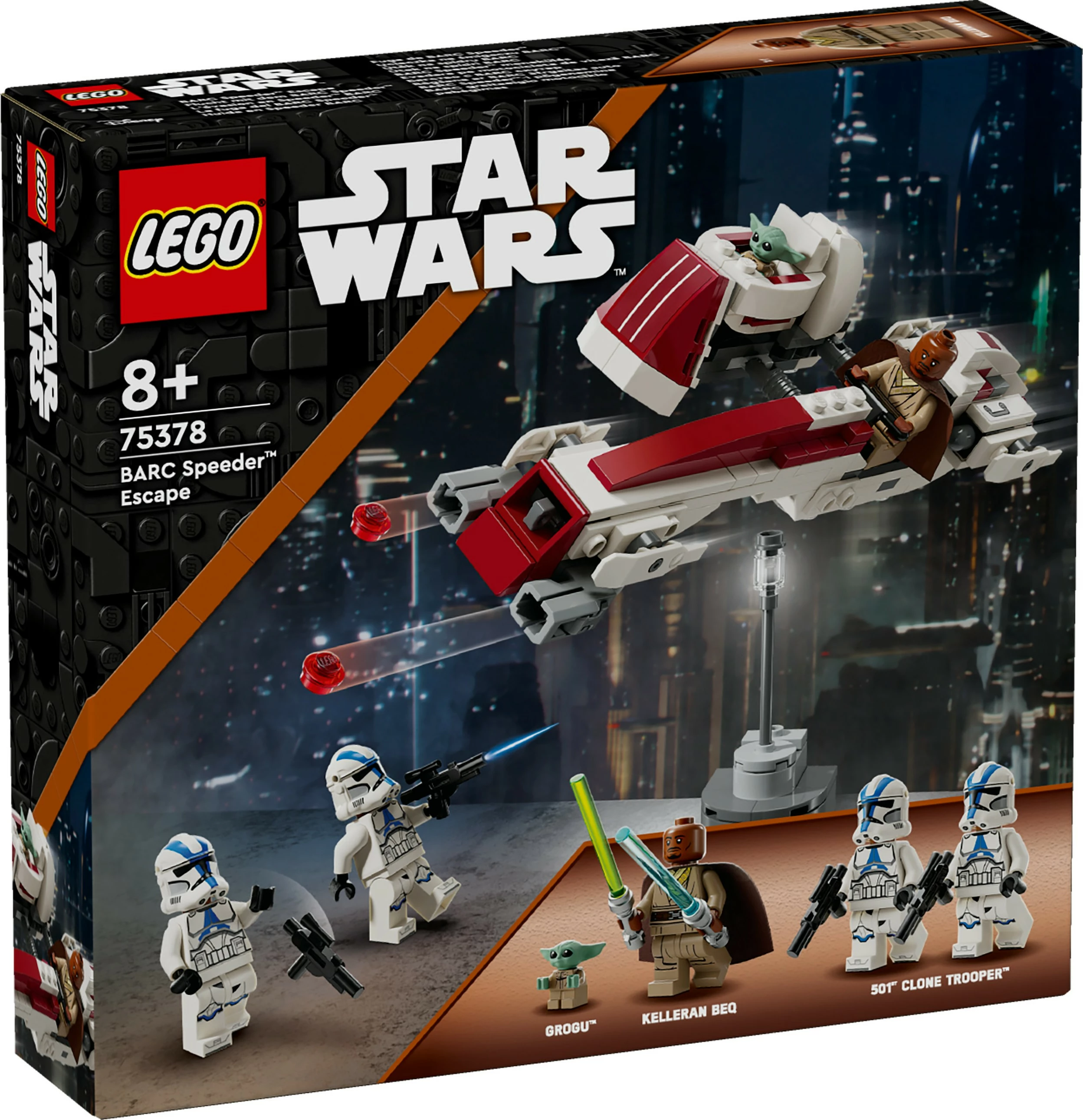 Komplet za sestavljanje BARC Speeder Escape 75378, LEGO Star Wars, večbarven