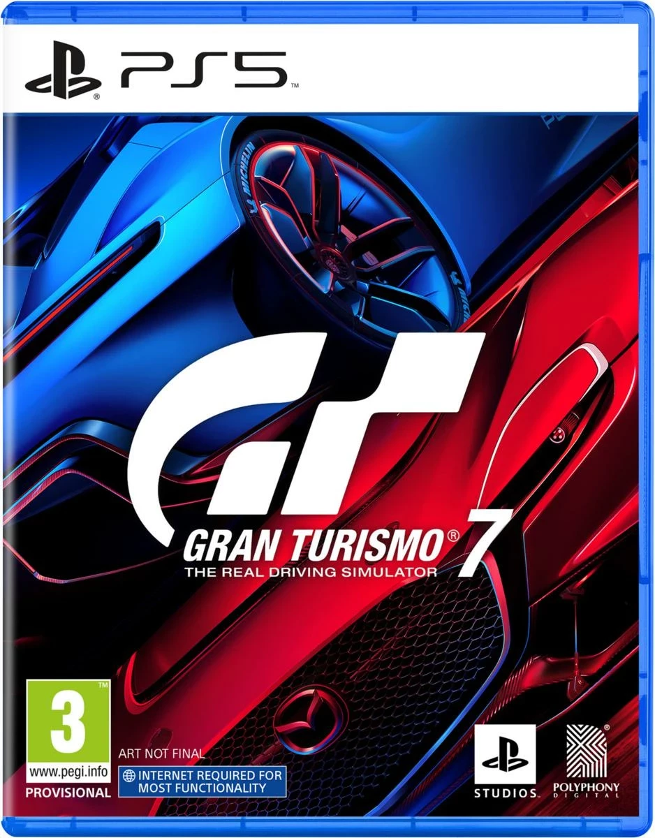 Simulatorska dirkaška igra Gran Turismo 7 za PS5
