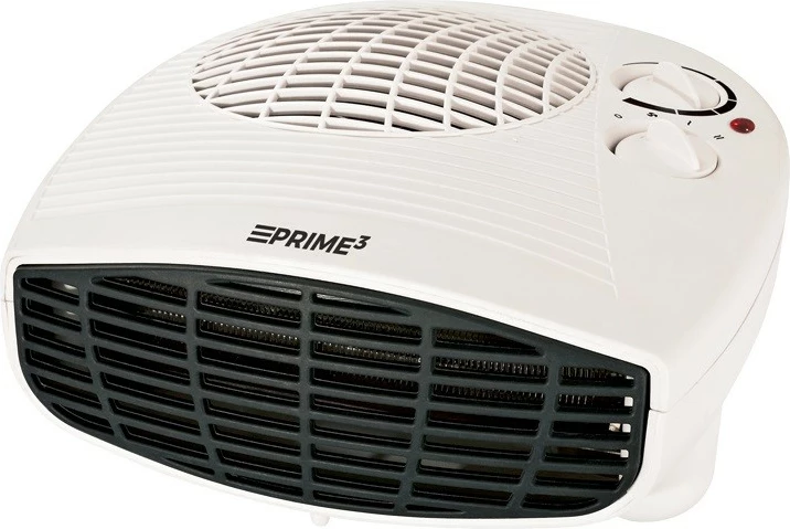 Grelec z ventilatorjem, 2000 W, PRIME3 SFH21, 3 načini, termostat, zaščita pred pregrevanjem, bel/črn