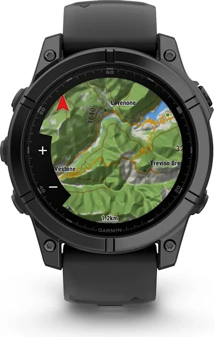 Napredna športna ura 47 mm, 16 GB, AMOLED, črna Garmin Fenix