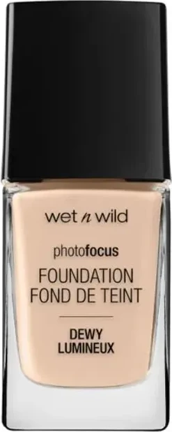 Tekoča podlaga z dewy učinkom, Soft Ivory, 28 ml - Wet n Wild Photo Focus