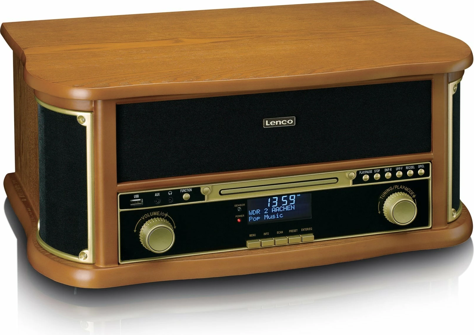 Audio sistem Lenco TCD-2571, Bluetooth, USB, les Audio sistem Lenco TCD-2571, Bluetooth, USB, les
