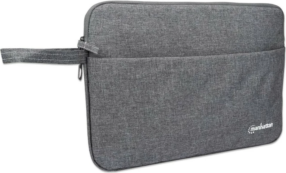 Etui za prenosnik MANHATTAN Seattle 14,5 inč, poliester, vodoodporen, siva