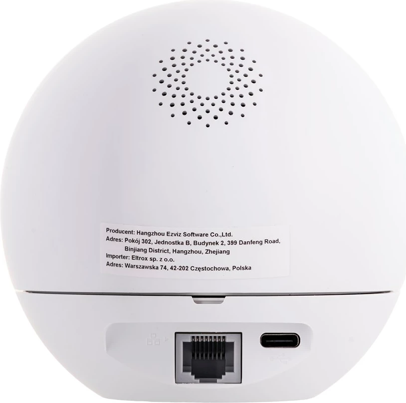 IP kamera 3K Ezviz CS-H6 z zaslonom na dotik SD7, 4 mm, bela