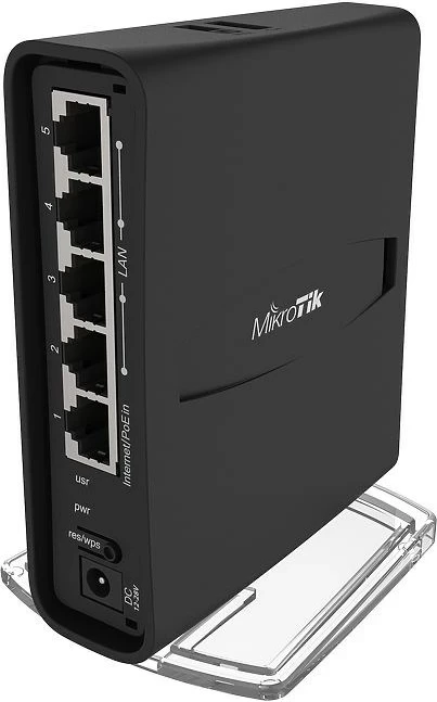 Router MikroTik hAP ac², 1167 Mbit/s, črn Router MikroTik hAP ac², 1167 Mbit/s, črn