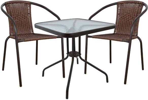 Set jedilne mize 3 kosi stoli in miza FH5182.02