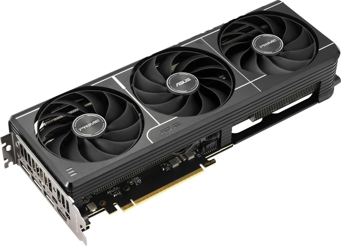 Grafična kartica GeForce RTX 5060 Ti Prime OC, Asus, 16GB GDDR7, 128-bit, 3x DisplayPort/HDMI, črna