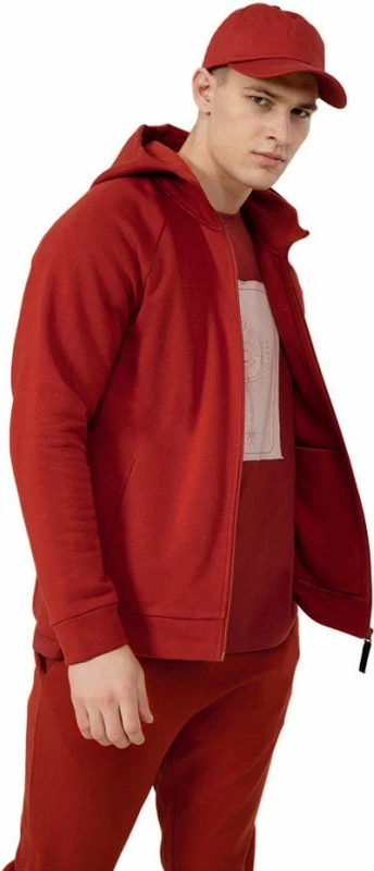 Duks s kapuco za moške Outhorn, rdeč