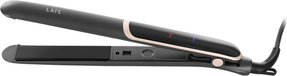 Ravnilec za lase, Lafe Sleek & Shine LAFPST47570, keramična prevleka, 140–200 °C, 35 W, nastavljiva temperatura, črn