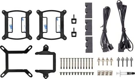 Vodna hladilna enota Thermaltake TH420 ARGB, 3x140 mm, bakren blok