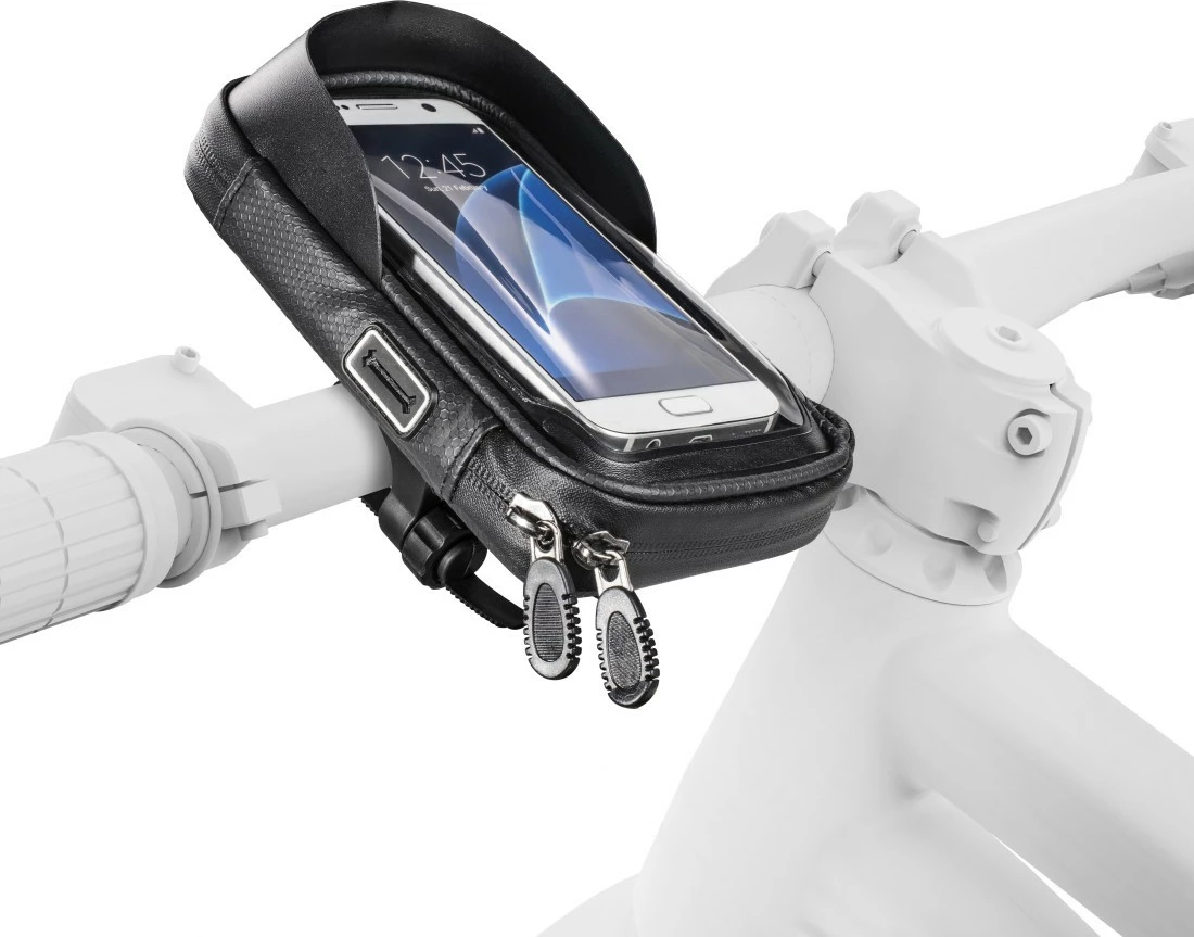 Vodoodporen ovitek za kolo Hama, model 201506, za naprave 8 x 16 cm, črn