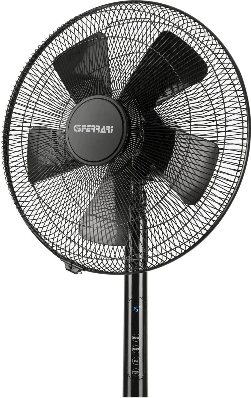 Ventilator talni G3 Ferrari G50048, elektronsko upravljanje, 40 cm, črn