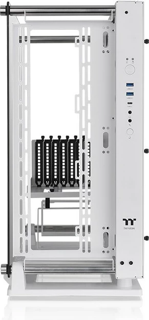 Računalniško ohišje iz kaljenega stekla Thermaltake Core P3 Pro Snow Edition, Midi Tower, belo