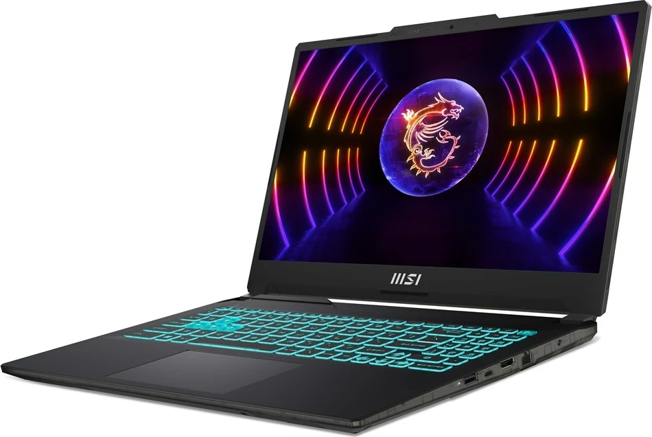 Prenosnik MSI Cyborg, 15,6", Intel Core i7, 16 GB RAM, 512 GB SSD, NVIDIA GeForce RTX 4050, črn