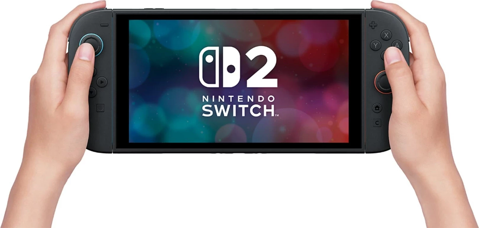 Prenosna igralna konzola z Mario Kart World, Nintendo Switch 2, 256 GB, 7,9" zaslon, črna