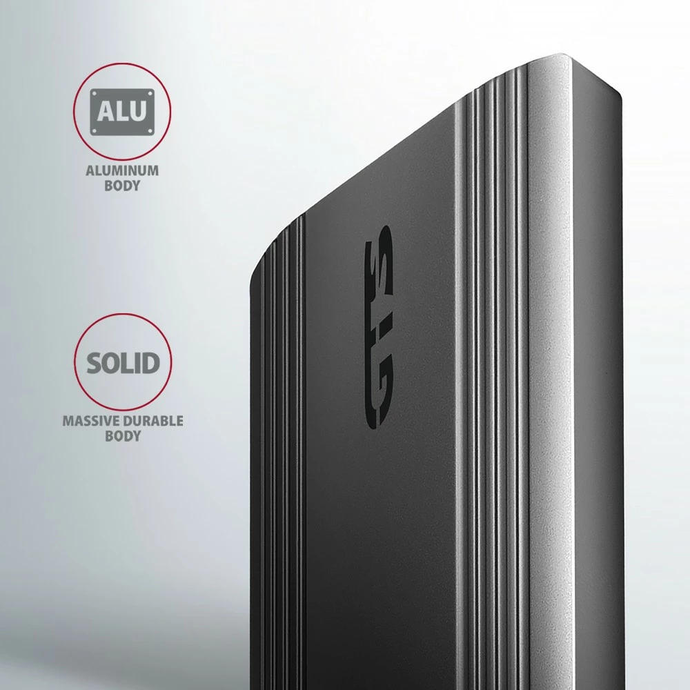 Zunanje računalniško ohišje za SSD M.2 NVMe in SATA, USB-C 3.2 Gen 2, črno - AXAGON EEM2-GTS2 Zunanje računalniško ohišje za SSD M.2 NVMe in SATA, USB-C 3.2 Gen 2, črno - AXAGON EEM2-GTS2