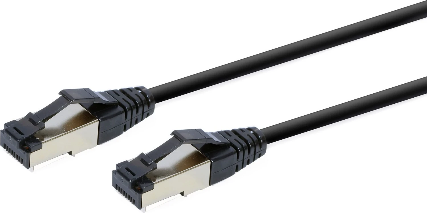 Patchcord kabl Gembird RJ45 - RJ45 S/FTP kat.8, 5,0 m črn