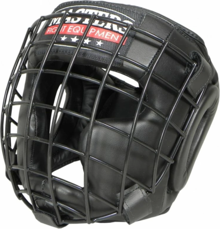 Boksarska čelada za moške, črna — Masters