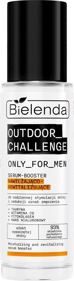 Serum-booster za obraz za moške, Bielenda Only For Men Outdoor Challenge, 30 ml