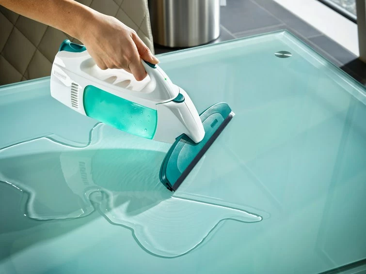 Električni čistilec za okna Leifheit 51003, bel/moder Električni čistilec za okna Leifheit 51003, bel/moder