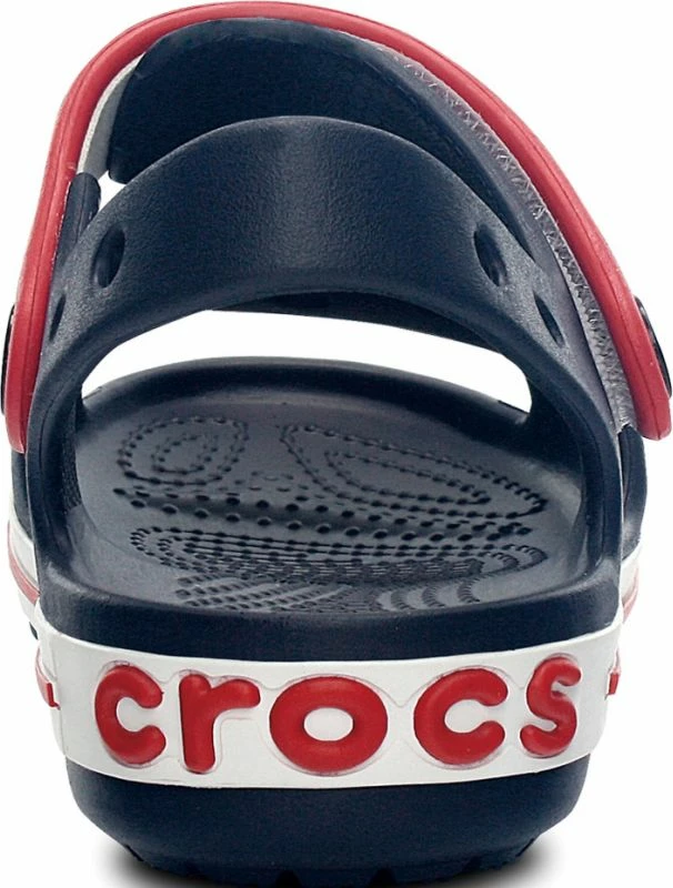 Sandali Crocs Crocband za otroke, rdeče in mornarsko modri