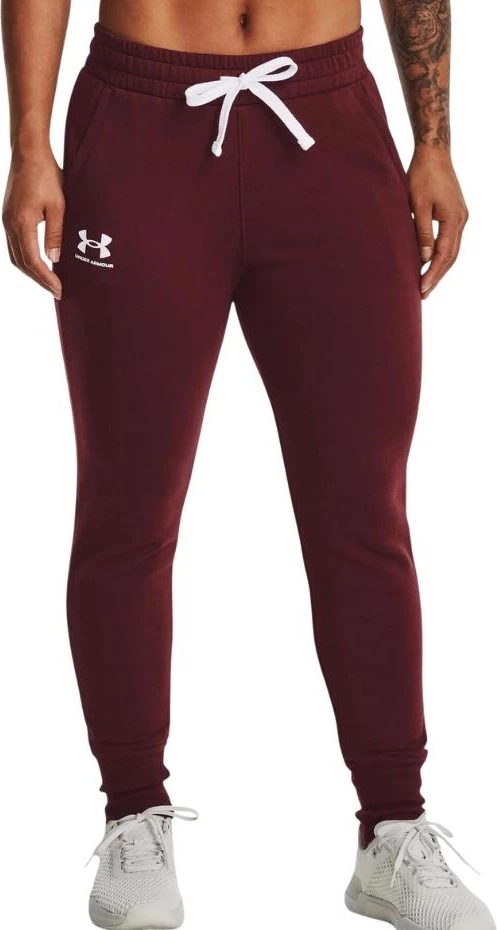 Športne hlače za ženske Under Armour, rdeče