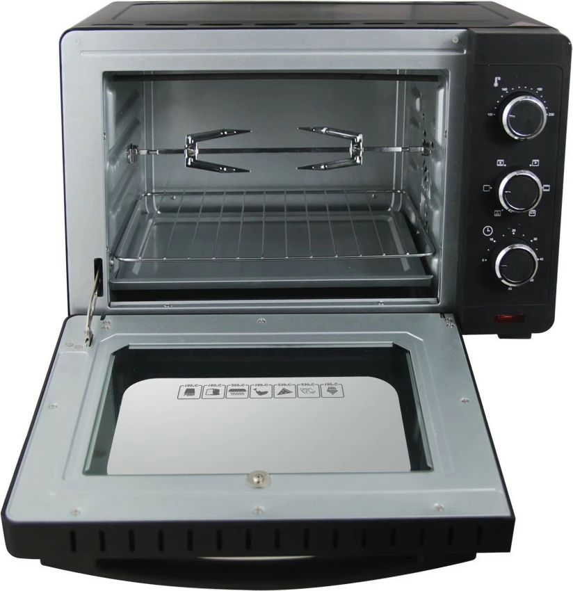 Mini konvekcijska pečica Esperanza Napoli EKO006N, 25 L, 1600 W, črna