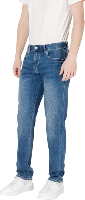 Jeans Armani Exchange za moške, svetlo modri
