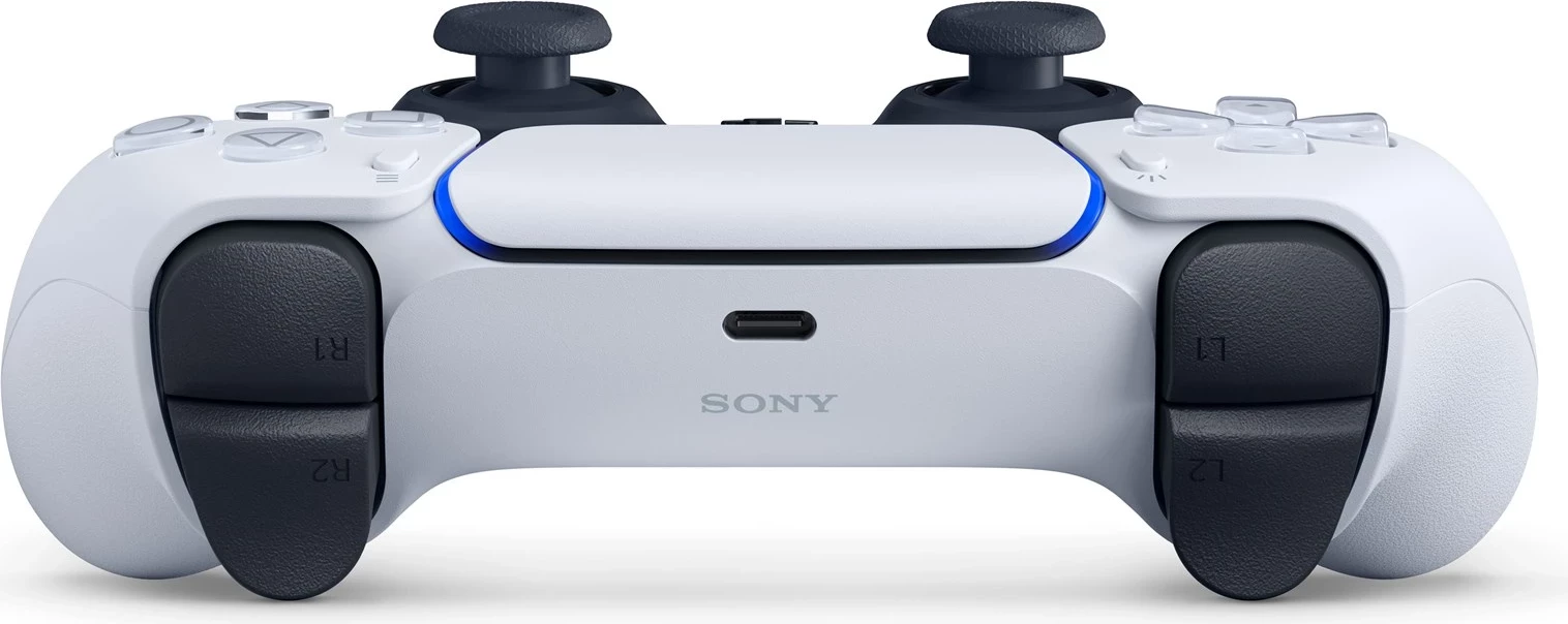 Igralni kontroler DualSense za PlayStation 5, Bluetooth/USB, črn in bel