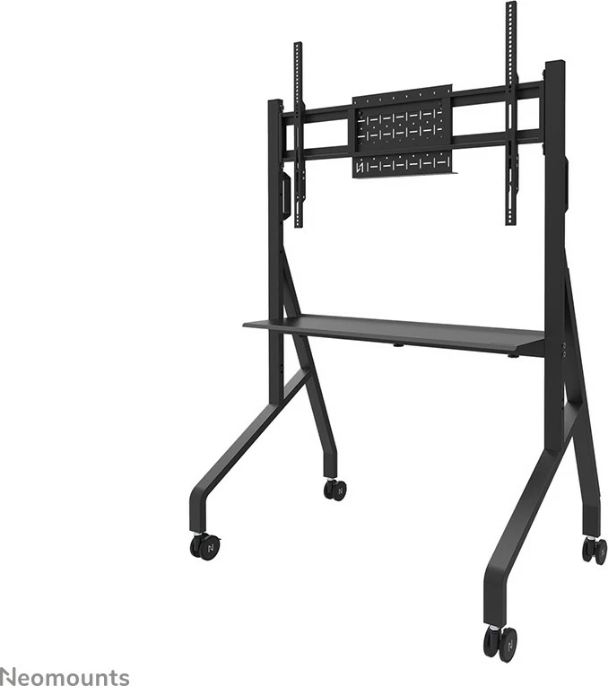Mobilna multimedijska voziček za TV 55-86", Neomounts FL50-525BL1, nastavljiva višina, polica, črna Mobilna multimedijska voziček za TV 55-86", Neomounts FL50-525BL1, nastavljiva višina, polica, črna